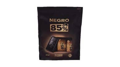 chocolatinas de chocolate negro 85% hacendado mercadona
